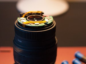 Disassembling Sigma 24-70mm F2.8 EX DG Macro Lens Zoom bearing