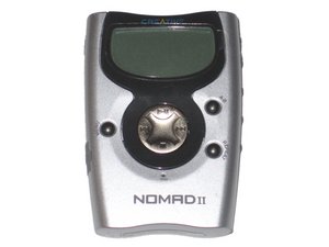 CREATIVE NOMAD II Media Player Device Page