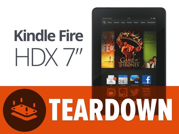 Kindle Fire HDX teardown banner