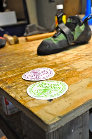 Recycle Resole climbing shoes