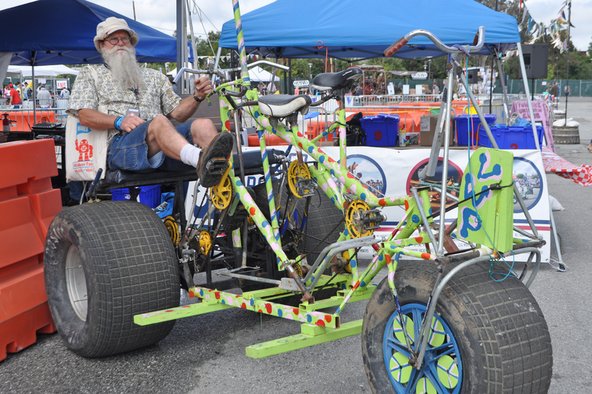 Complex bike at Maker Faire