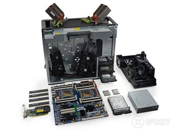 HP Z820 teardown