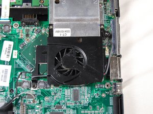Installing HP Pavilion dv1000 Fan