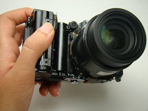 Installing Nikon Coolpix E5700 Lens Piece