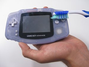 Cleaning sticky buttons