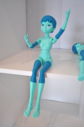 Printed doll at Maker Faire