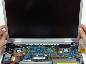 Installing MacBook Pro 15" Core 2 Duo Model A1211 Display Assembly