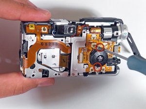 Installing Canon PowerShot S80 Motherboard