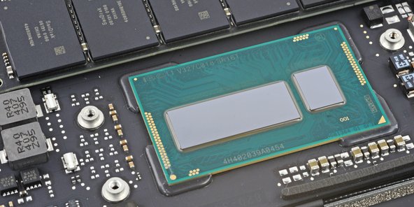 Haswell processor inside the MacBook Air