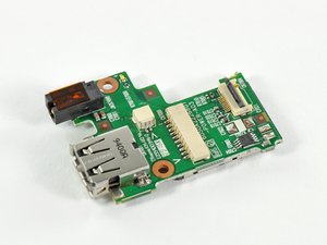 Installing HP Mini 1000 USB & Power Board Replacement