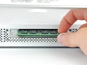 Installing iMac Intel 20" EMC 2105 and 2118 RAM
