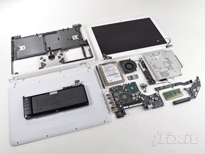 MacBook Unibody Model A1342 Mid 2010 Teardown