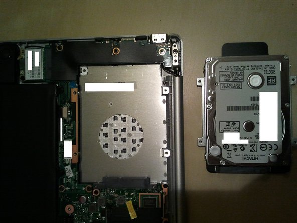 تعویض HDD لپتاپ 2