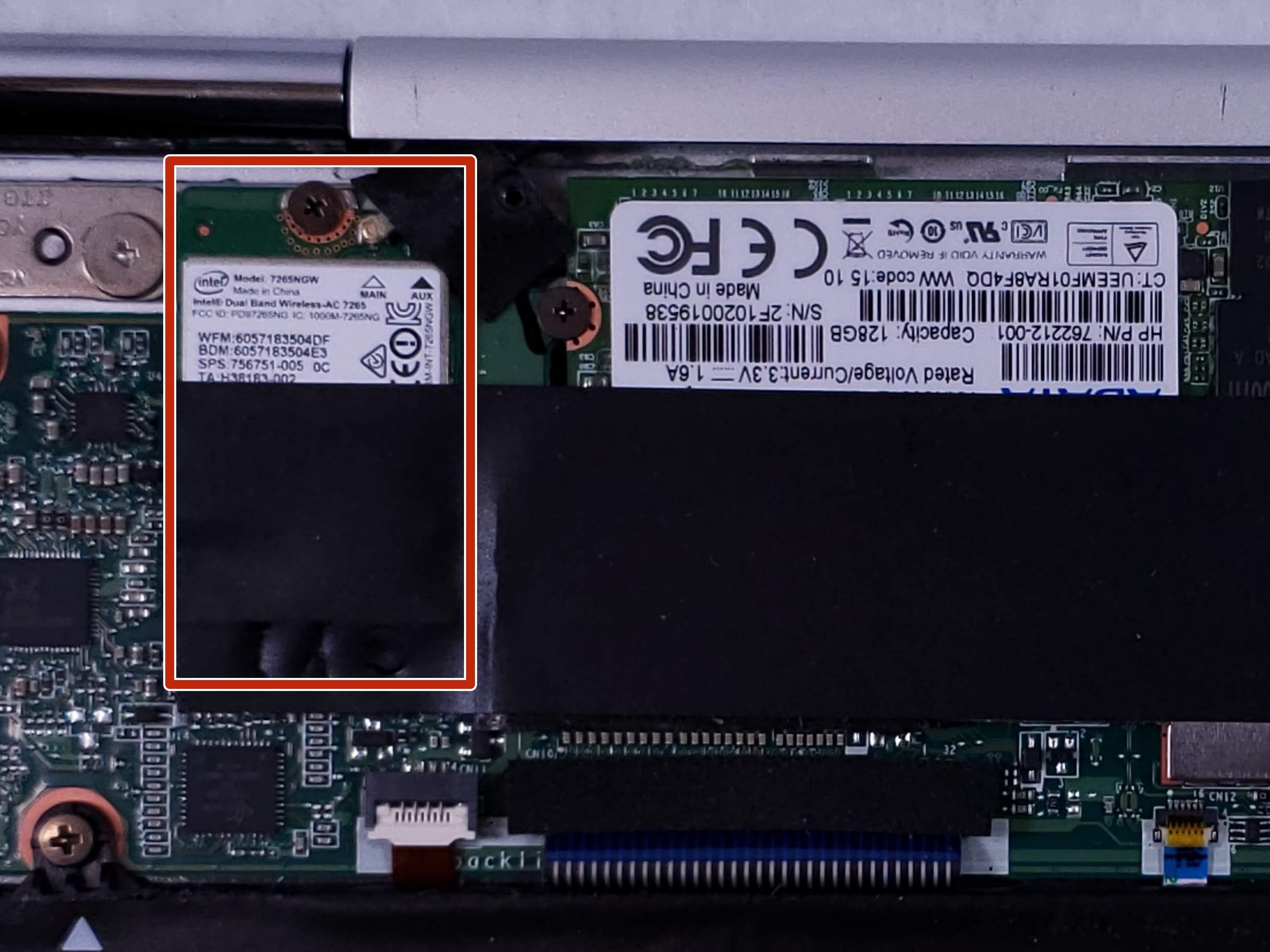HP Spectre x360 13t4000 Wifi Adapter Replacement iFixit Repair Guide