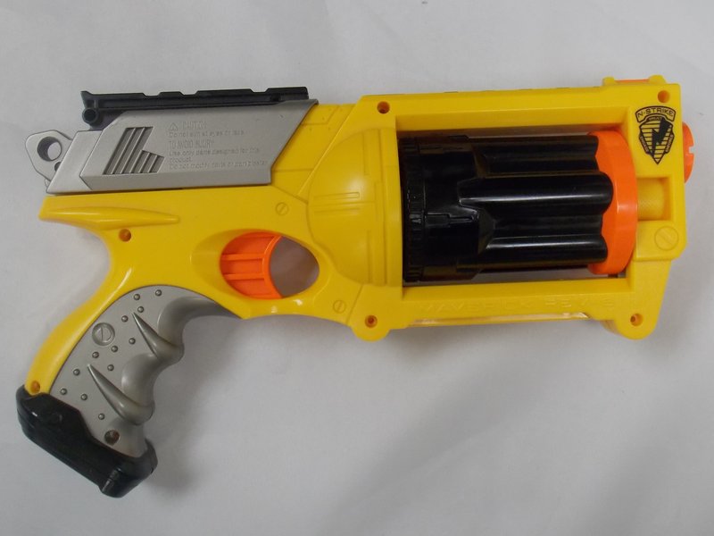 nerf maverick mod