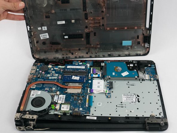 برداشتن کاور پایین