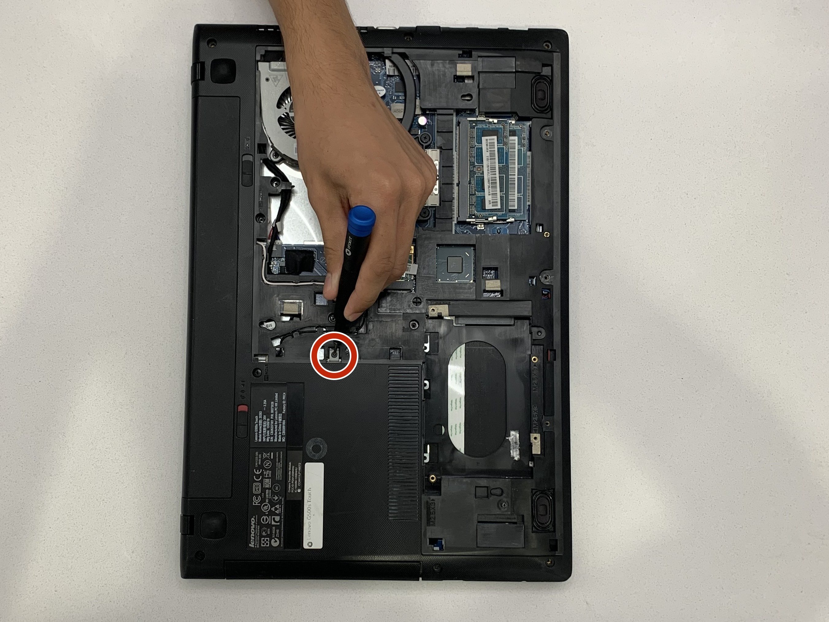 Lenovo G500S Touch Disc Drive Replacement iFixit Repair Guide