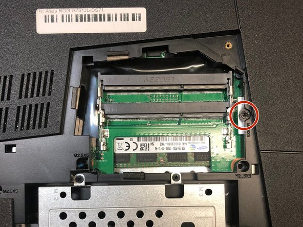 تعویض رم ROG G751JL-DS71 ایسوس