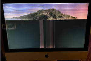 flickering and half image on screen - iMac Intel 21.5" EMC 2638 - iFixit