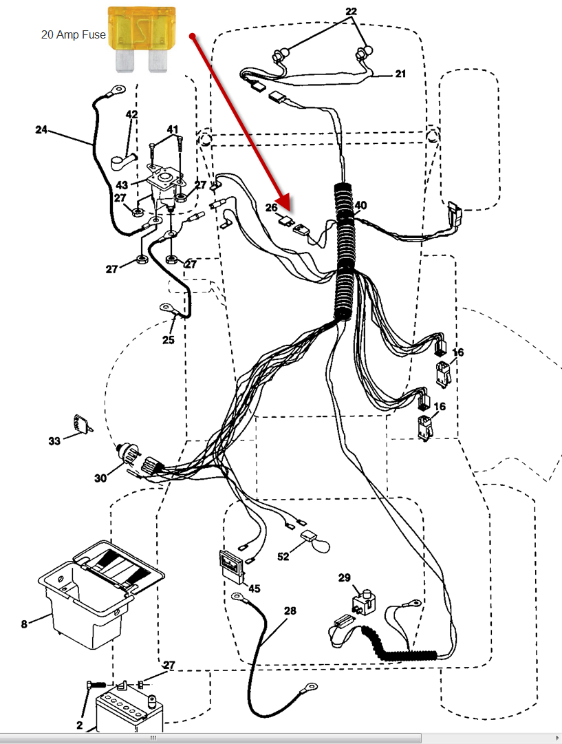 Wiring Diagram For Craftsman Lt 1500 - Wiring Data wiring diagram craftsman 1000 