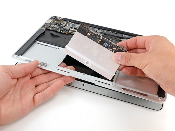 DIY repair of a MacBook trackpad