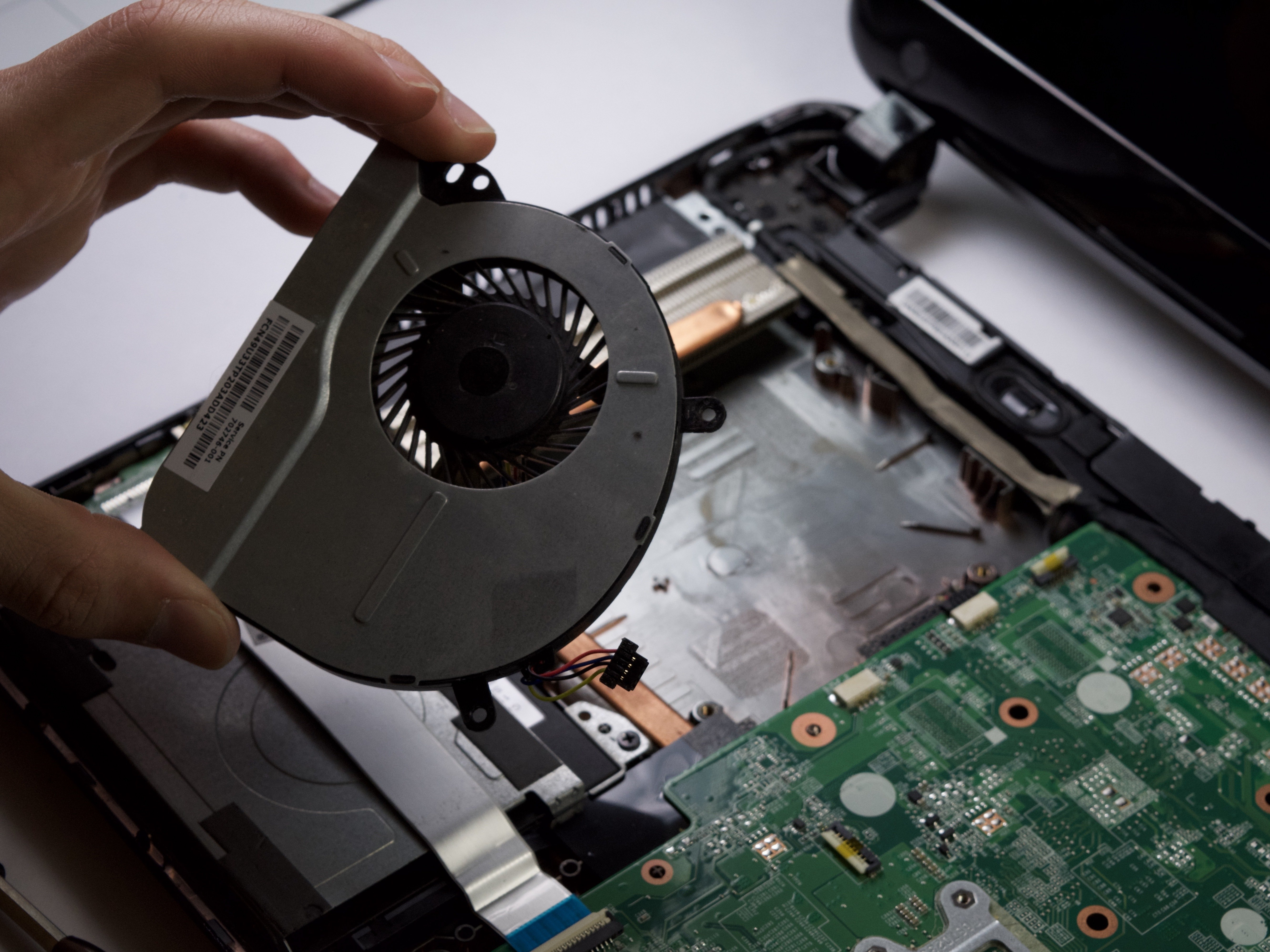 HP Pavilion 14c015dx Chromebook Fan Replacement iFixit Repair Guide