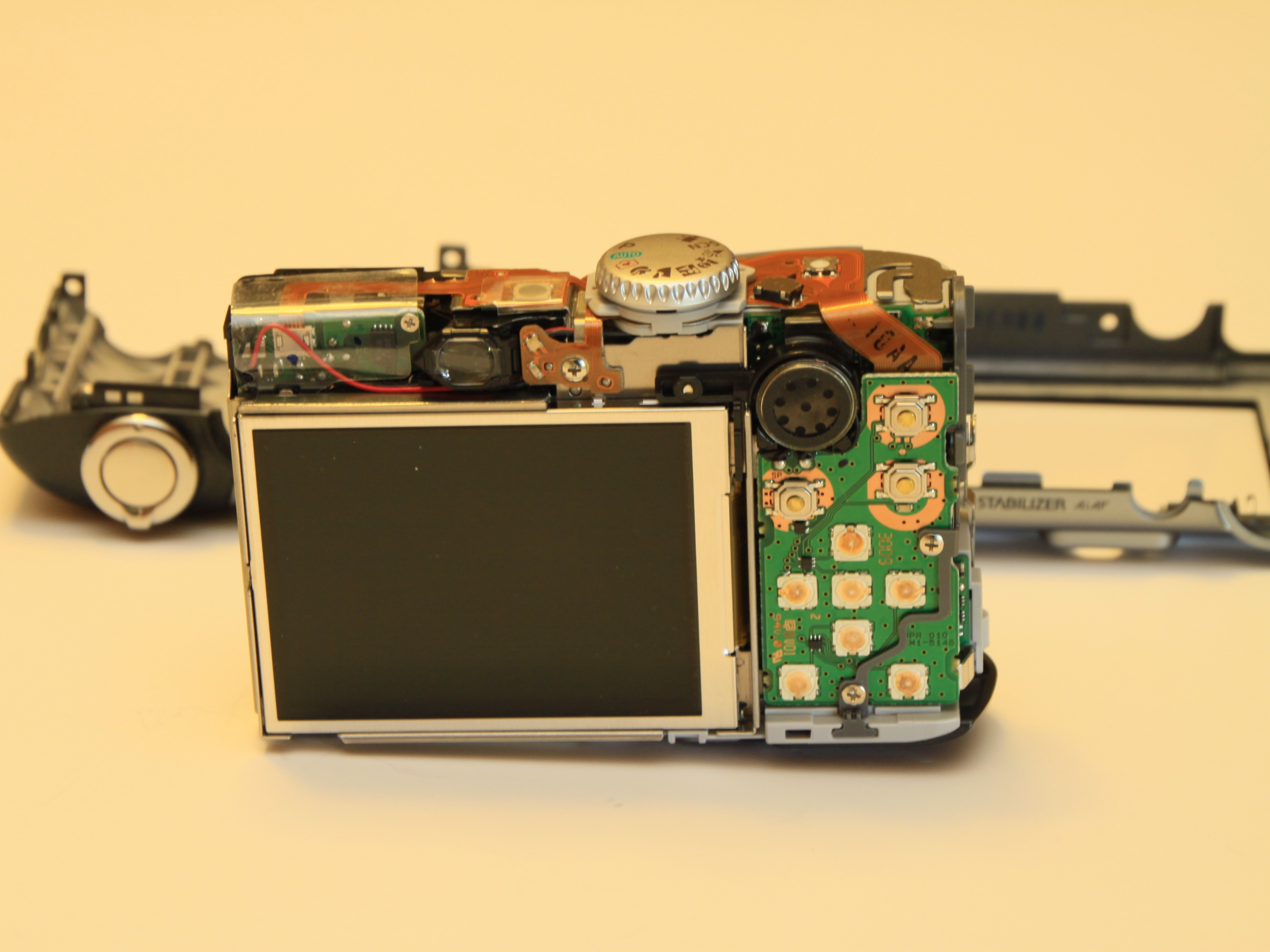 Canon PowerShot A1000 IS LCD Screen Replacement