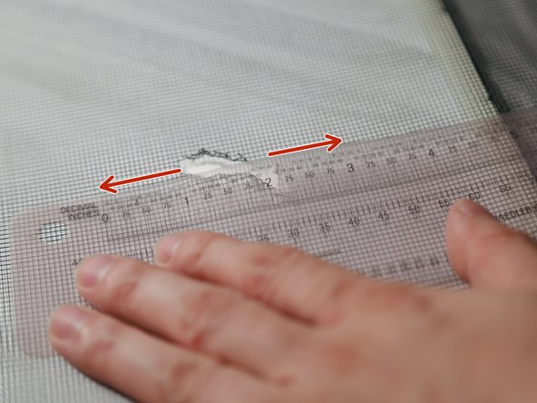 How to Patch a Torn Window Screen - iFixit Repair Guide