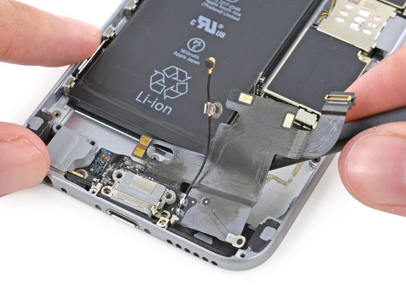 replace iphone port lightning Connector Replacement   Assembly iPhone iFixit Lightning 6