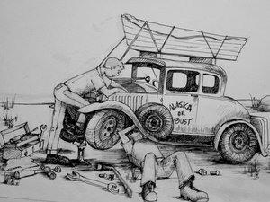 Ronnie’s Roadside Repairs: Self-Reliance on the Dirt Shoulder