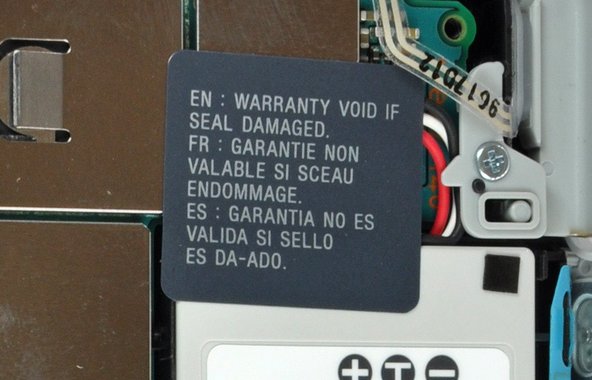 warranty-voiding sticker