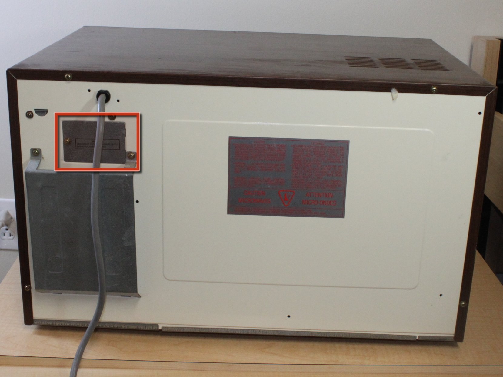 Quasar Microwave Replacing the Lightbulb iFixit Repair Guide