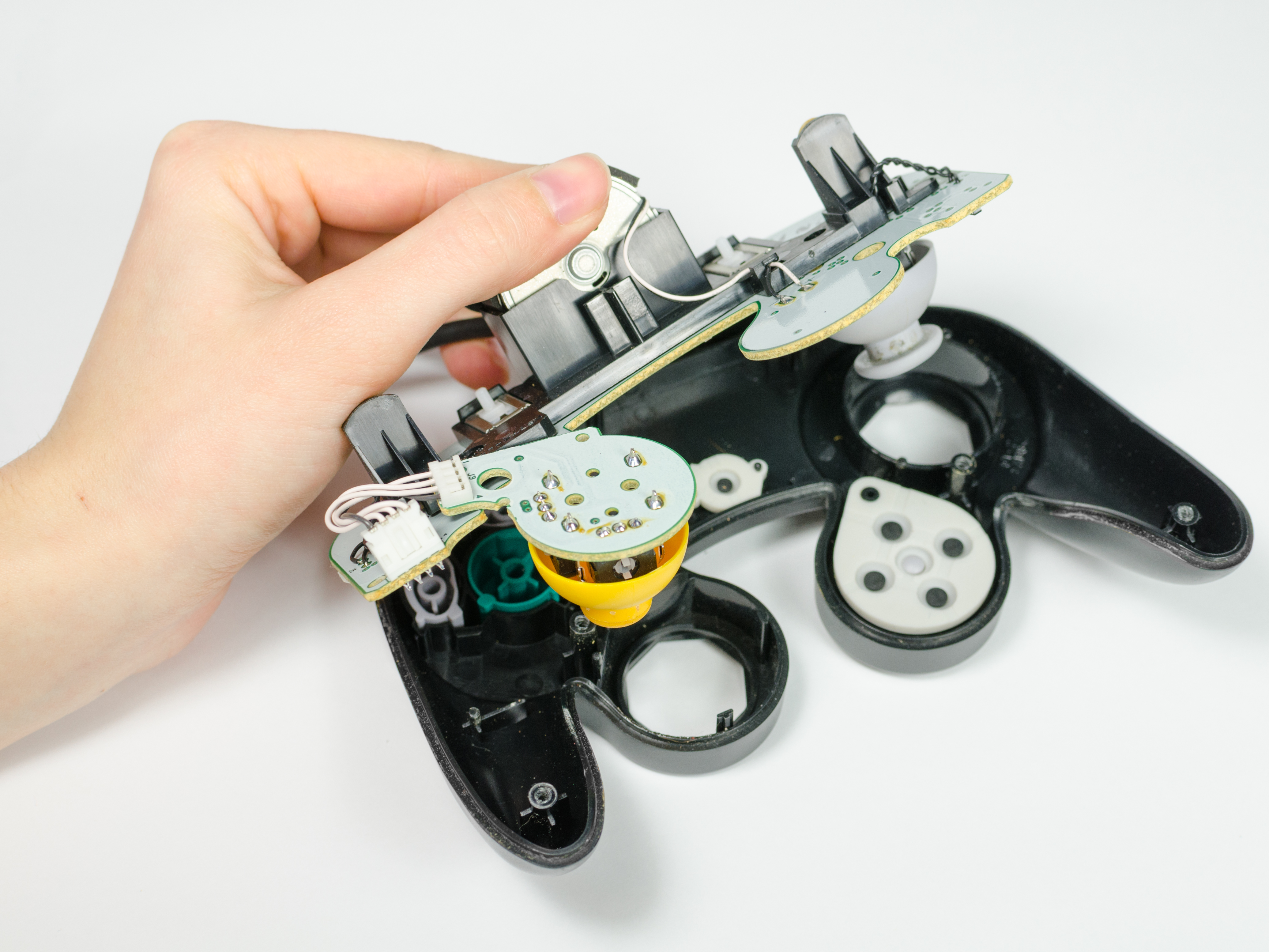 Nintendo GameCube Controller Circuit Board Replacement ... xbox front panel wiring diagram 