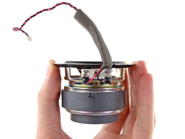 Image 2/3: Amazon promises "deep bass response," thanks to this woofer and some funneling by the reflex port; more on that part later.