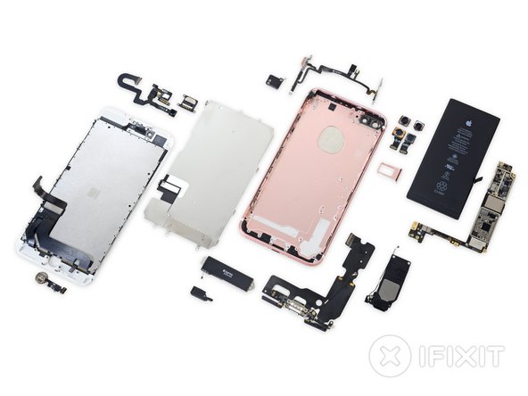 Iphone 7 Plus拆解 Ifixit