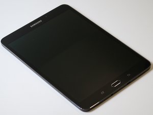 my samsung tablet screen is black