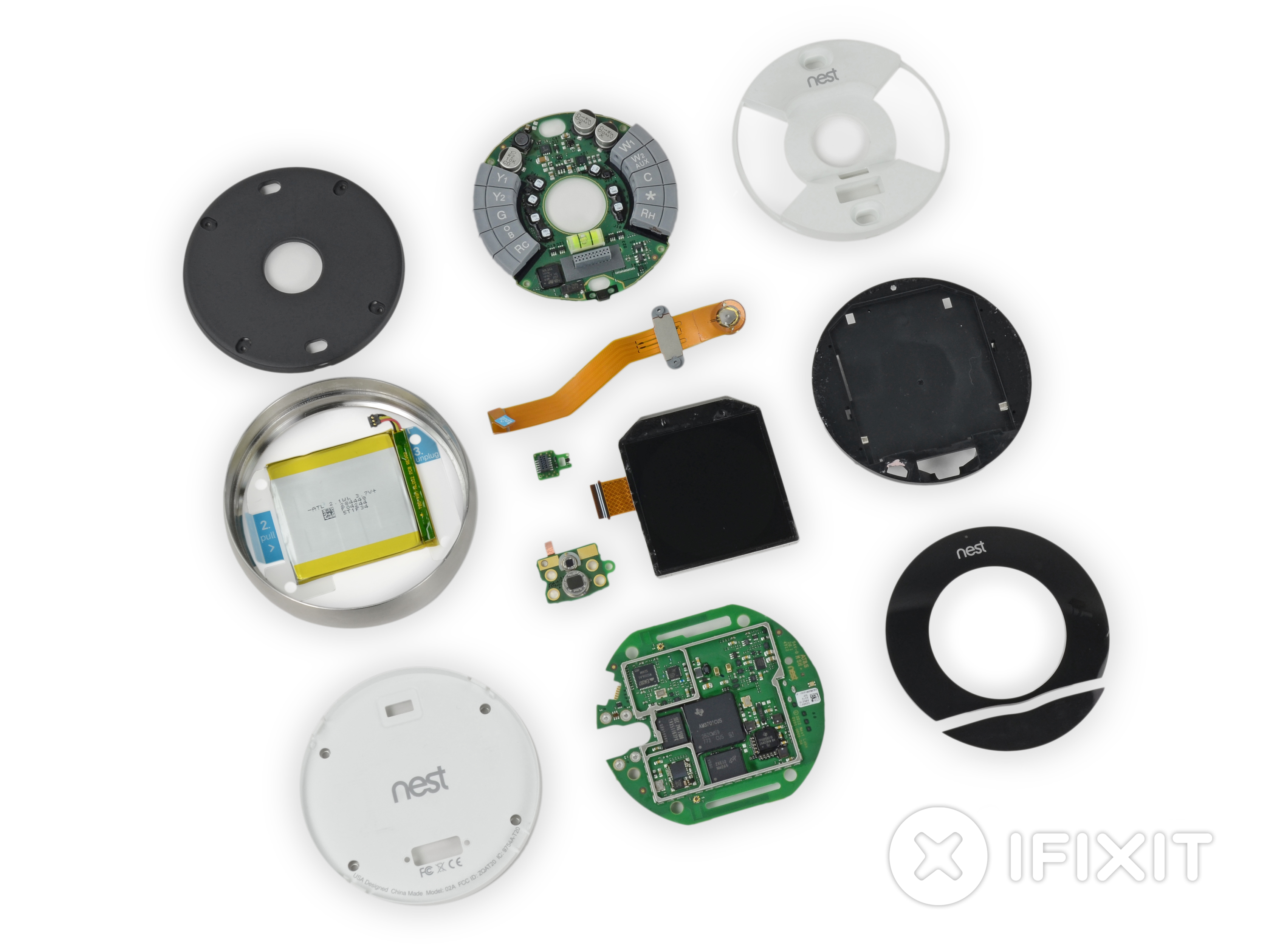 Nest Learning Thermostat 2nd Generation Teardown iFixit