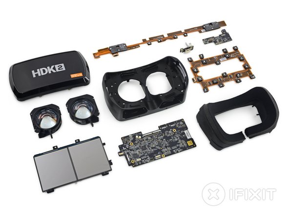 OSVR HDK 2 headset teardown