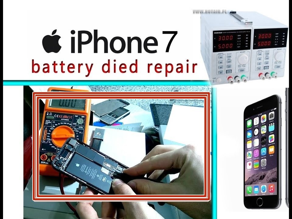 How to repair dead battery in an iPhone 7 iFixit Repair Guide