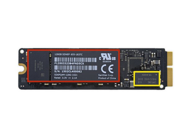 Image 3/3: 8 x SanDisk 05131 016G 16 GB NAND flash memory (128 GB total)