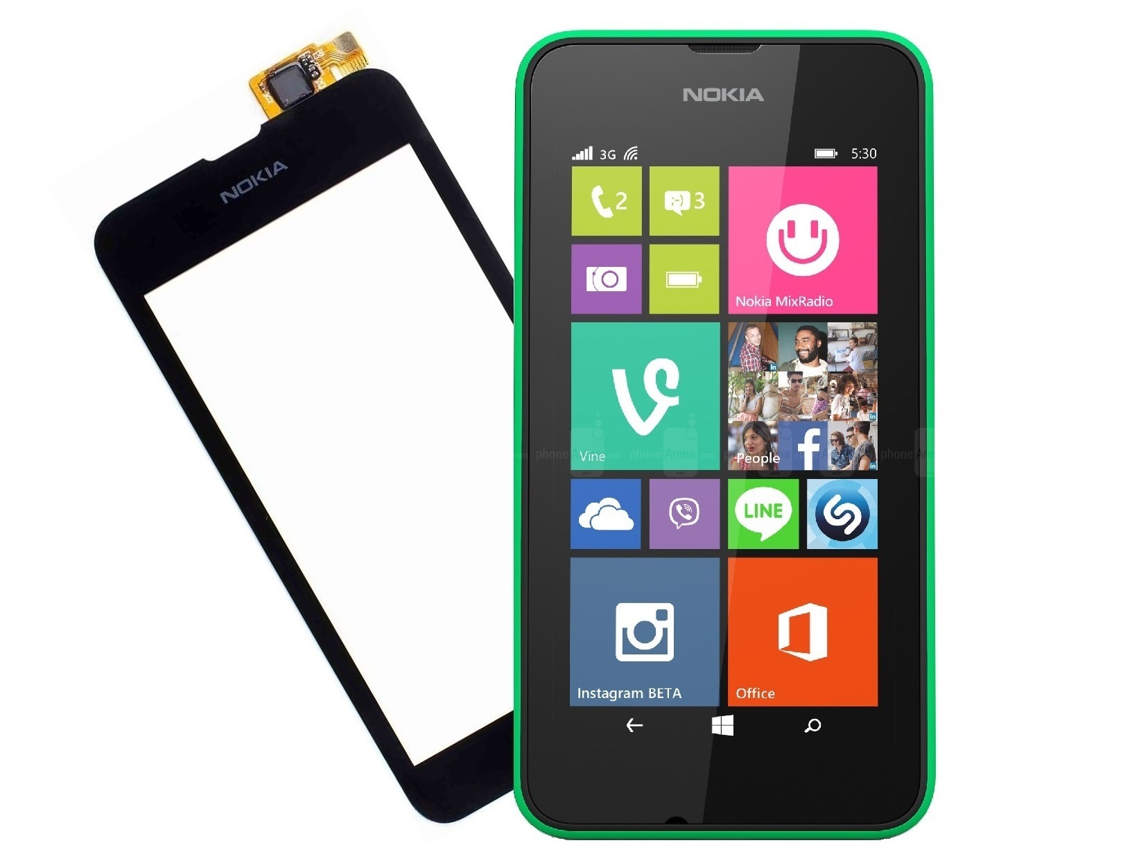 Nokia Lumia 530 Touch screen, LCD Display Replacement iFixit Repair Guide