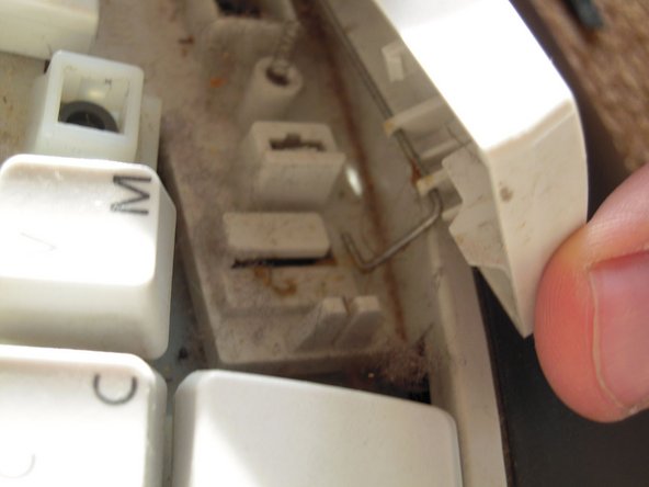 Image 1/3: Continue removing keys.