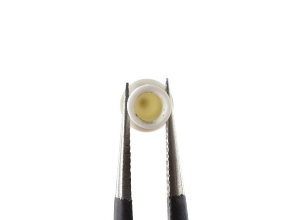 Image 2/3: This likely connects to one of the two [https://youtu.be/iicnVez5U7M?t=72|emitters |new_window=true] in the tip that allow the iPad Pro to determine the Pencil's angle and orientation relative to the display, and adjust the pen stroke accordingly.