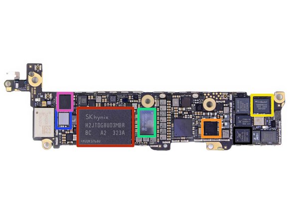 Iphone 5s 拆解 Ifixit