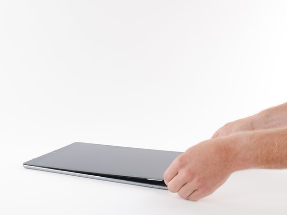 Return to step 5 of this guide and ensure the thick portions of adhesive are adequately separated from the display assembly. If they are, continue with this step. Otherwise, slice the adhesive to break it up until the display assembly is freed.