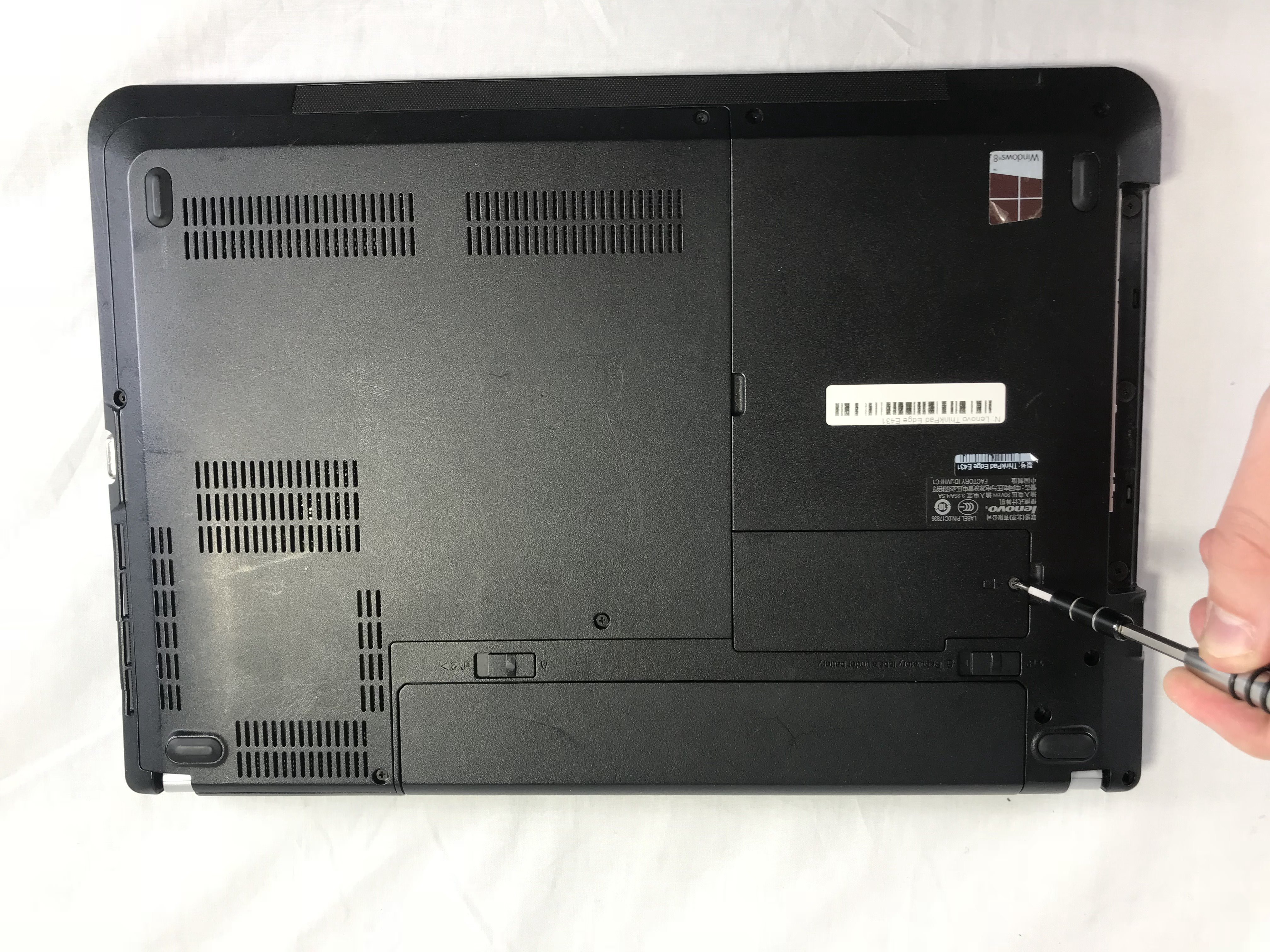 Lenovo Edge Thinkpad E431 Battery Replacement iFixit Repair Guide