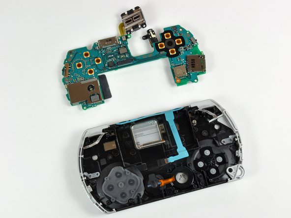 PSP Go logic board in the teardown