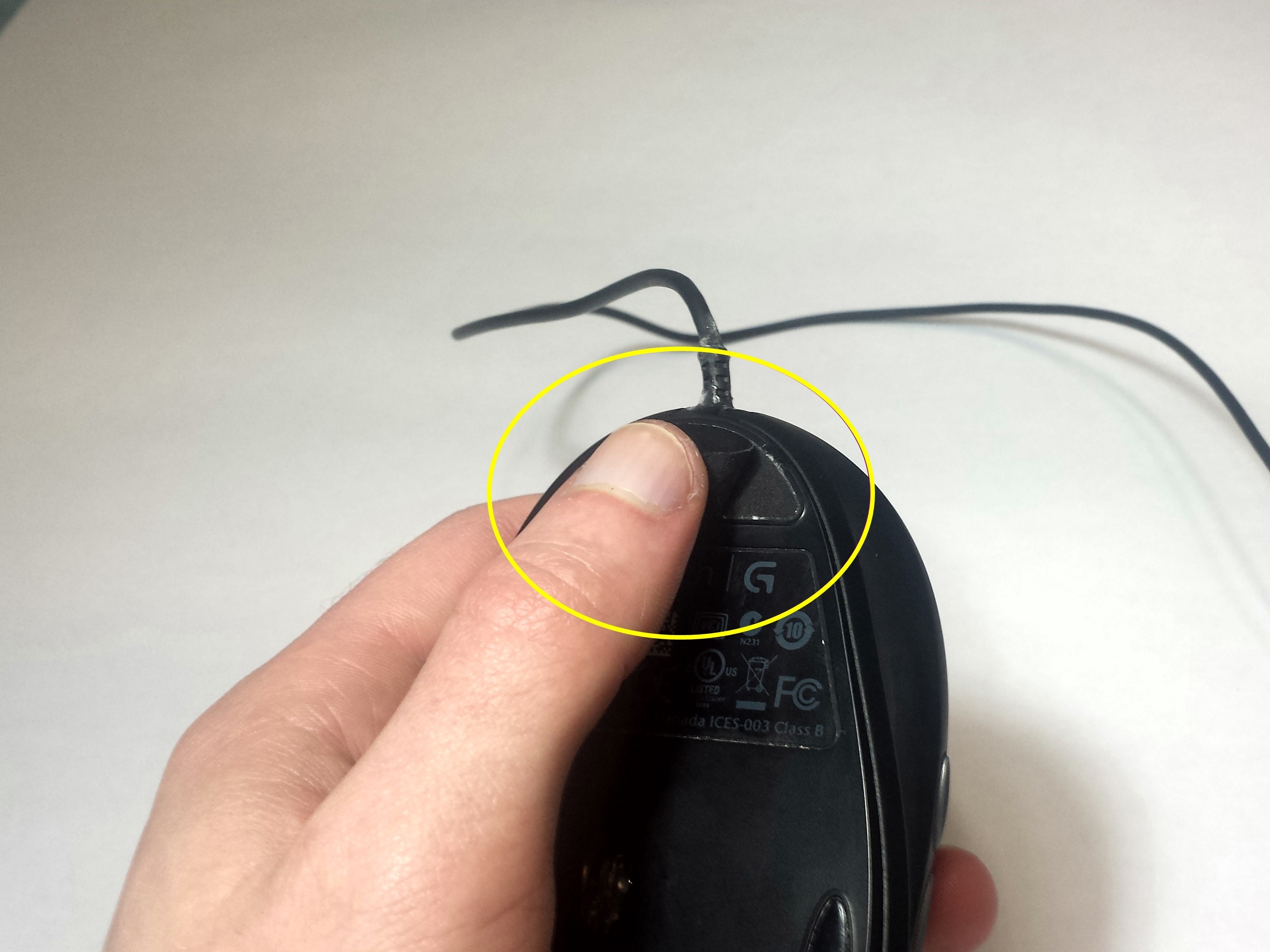 Logitech G400s Mouse Cable Replacement iFixit Repair Guide