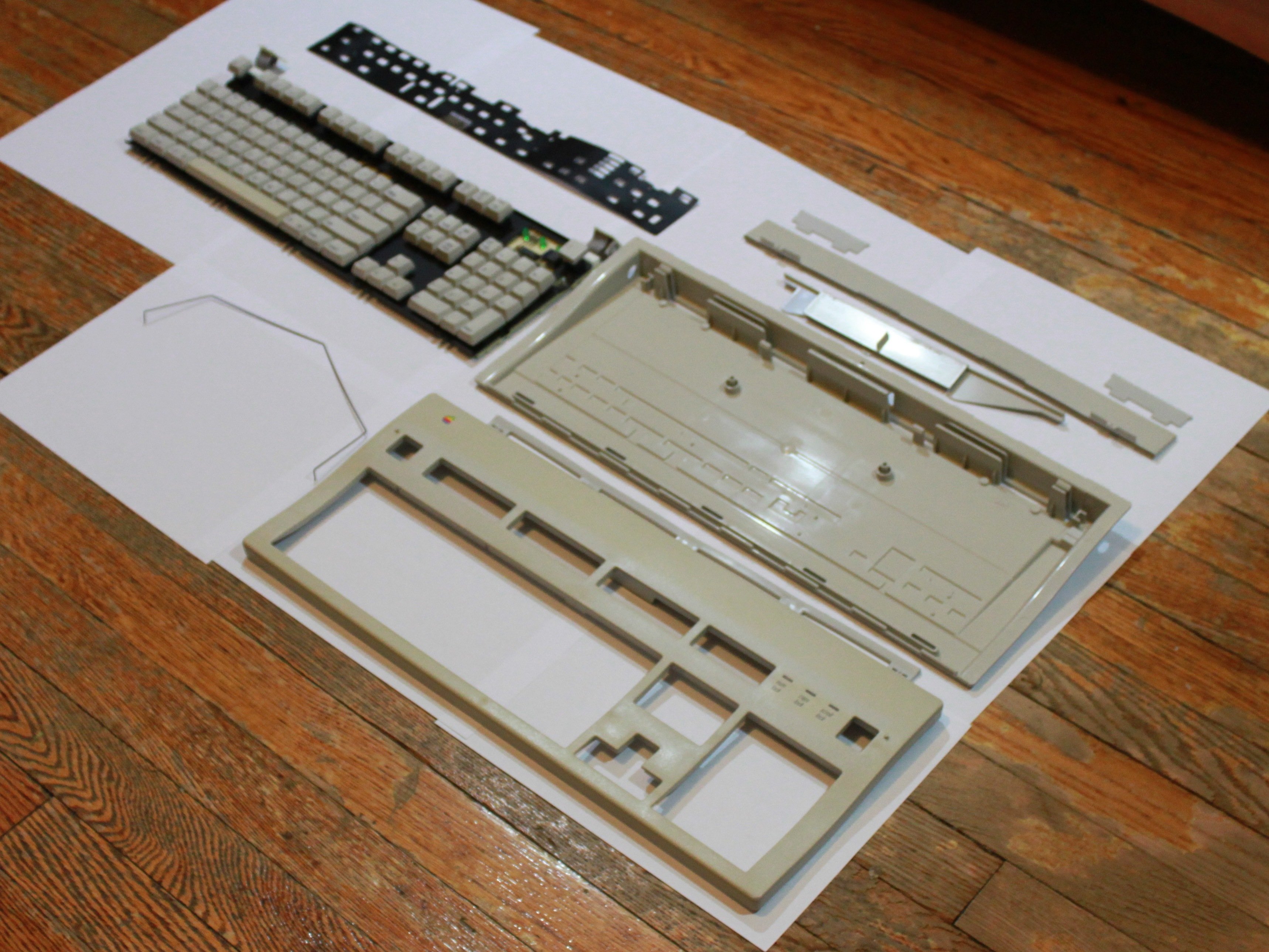 Apple Extended Keyboard II Teardown iFixit