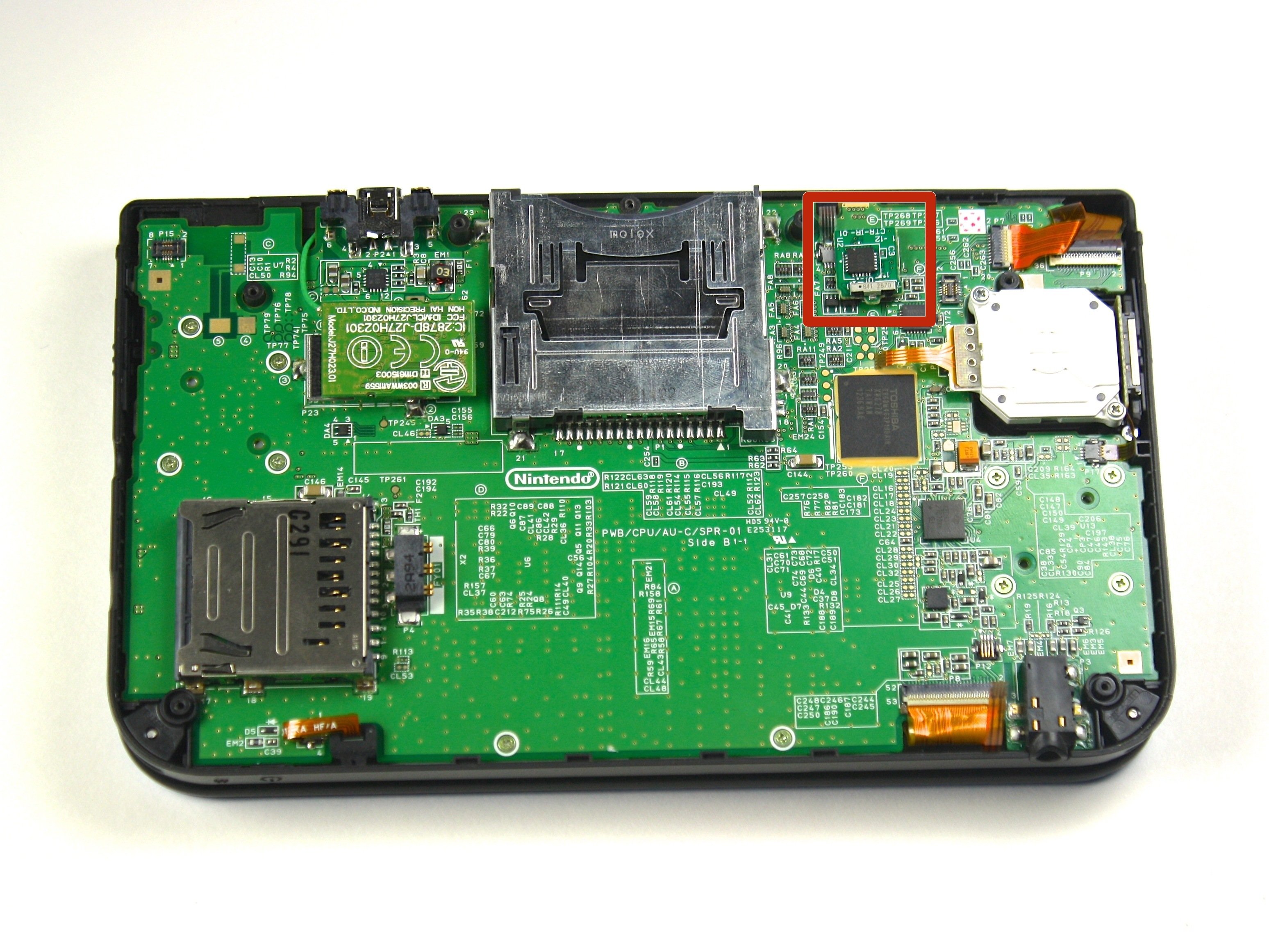 Nintendo 3DS XL IR Board Replacement - iFixit Repair Guide 3ds parts diagram 